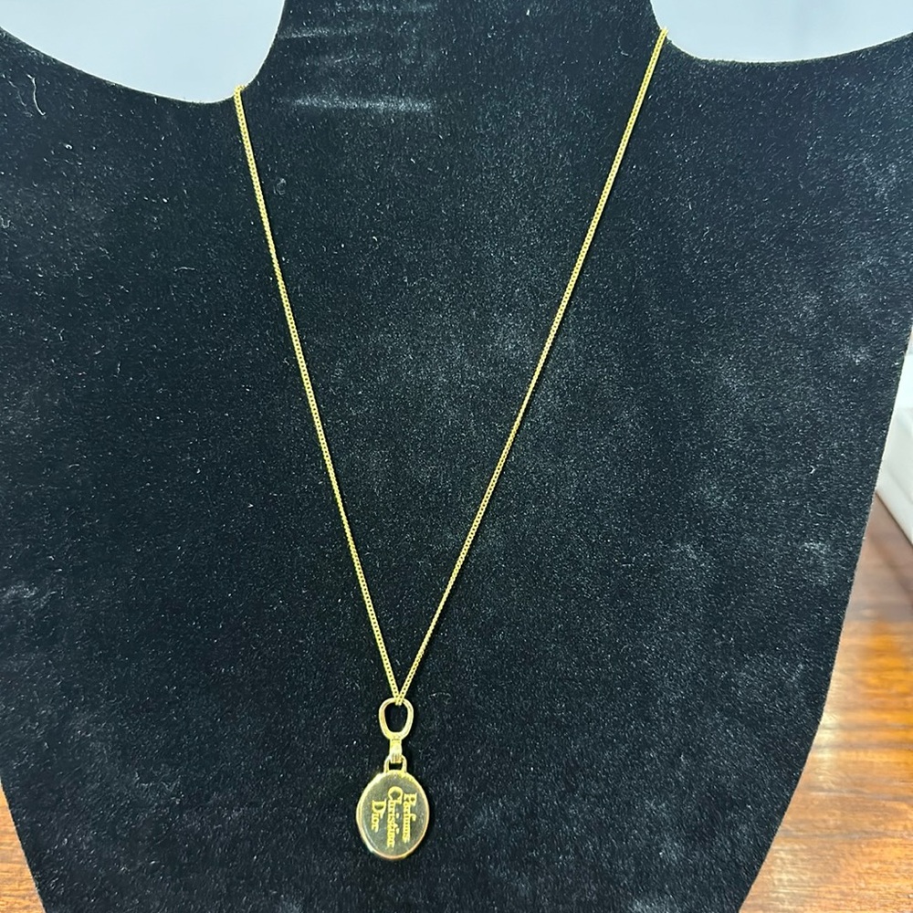 Dior necklace Authenic Good used condition